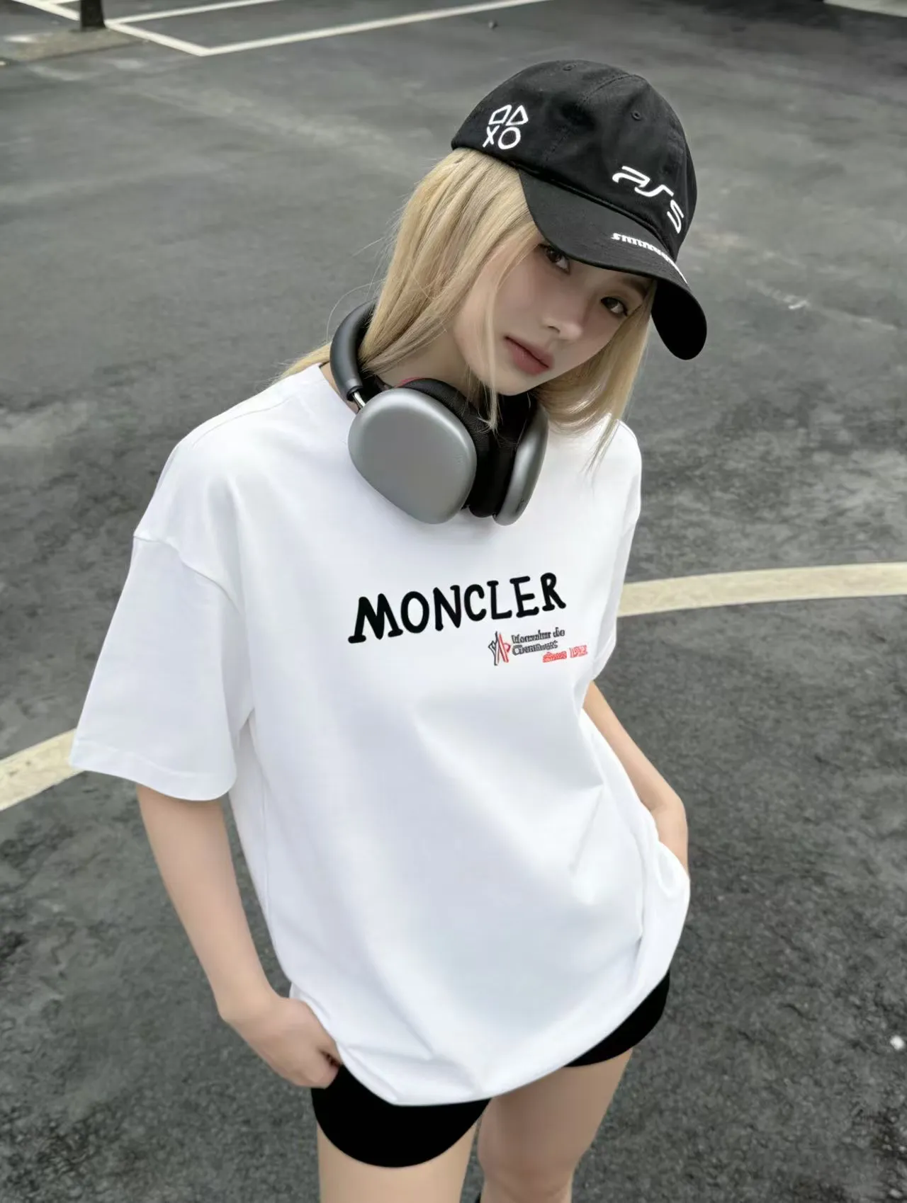 P80💰《Moncler~ 》 2026New Arrival Quality T ， , Versatile Quality ！ ‼ 32 250G ‼ ， ， ， ， T 🤪 Sizes：S-M-L-XL-2XL ：Black，White， Same Style